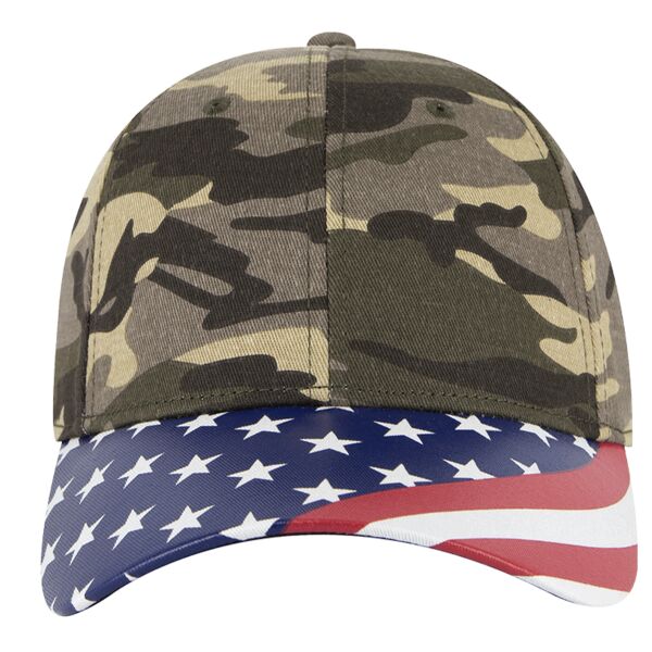 OTTO CAP® 6 Panel Low Profile Baseball Cap Thumbnail