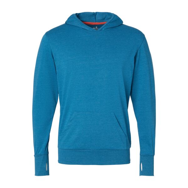 Unisex RecycledSoft™ Hooded Long Sleeve T-Shirt Thumbnail