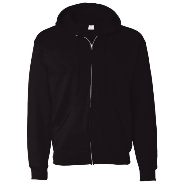 Unisex USA-Made Super Heavy Thermal Lined Full-Zip Hooded Sweatshirt Thumbnail