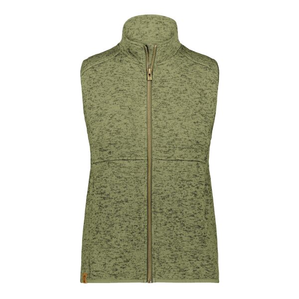 Ladies Alpine Sweater Fleece Vest Thumbnail