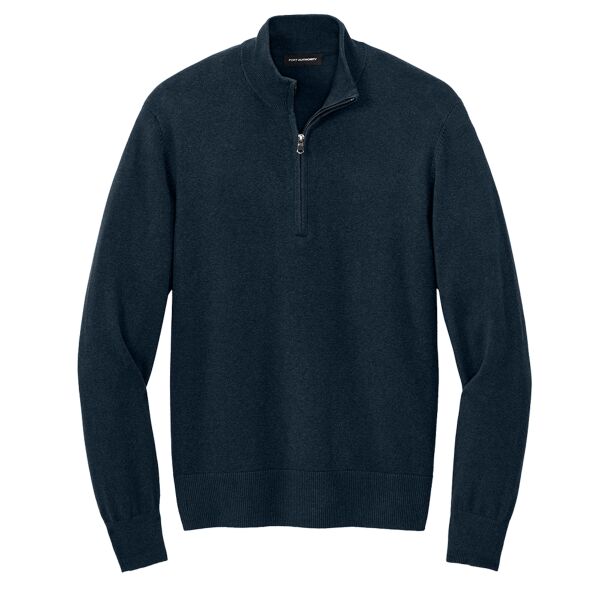 Easy Care 1/4 Zip Sweater Thumbnail