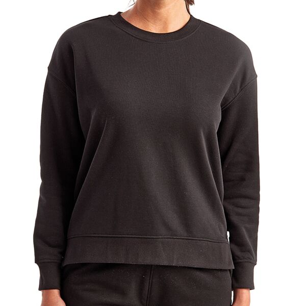 Women's Billie Side-Zip Crewneck Sweatshirt Thumbnail