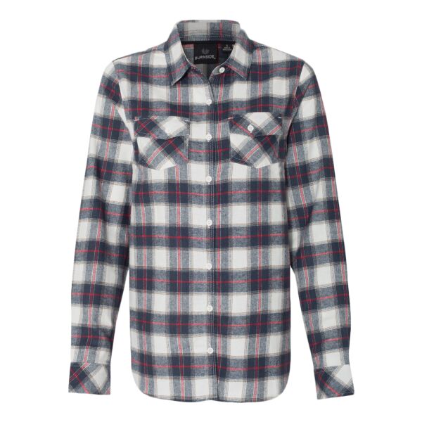 Women's Yarn-Dyed Flannel Shirt Thumbnail