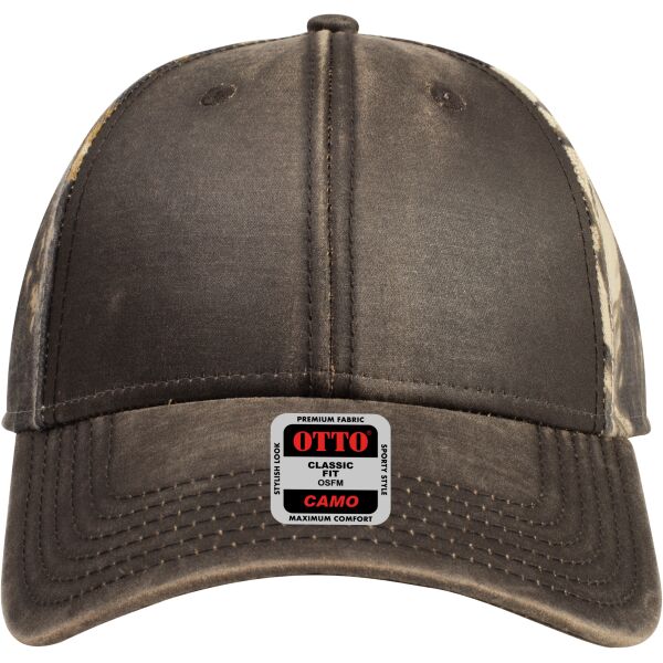 OTTO CAP® Camouflage 6 Panel Low Profile Baseball Cap Thumbnail
