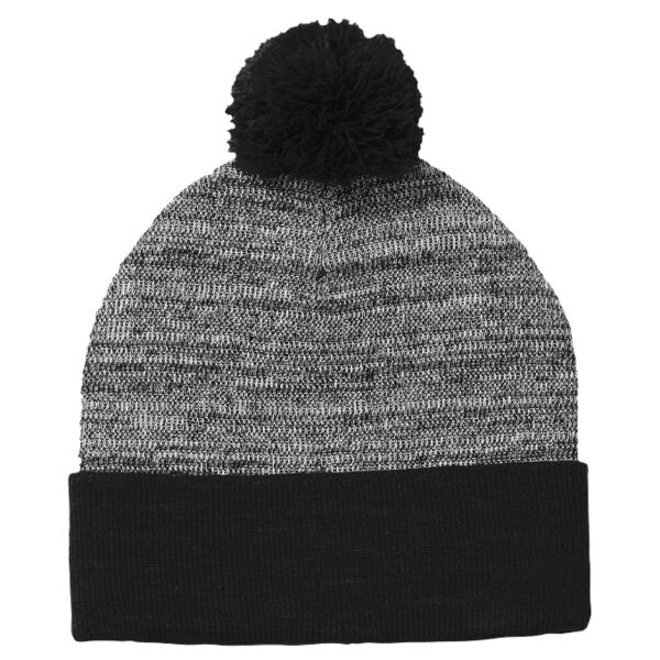 Heather Pom Pom Beanie Thumbnail