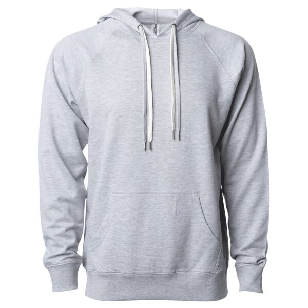 Unisex Icon Lightweight Loopback Terry Hooded Sweatshirt Thumbnail