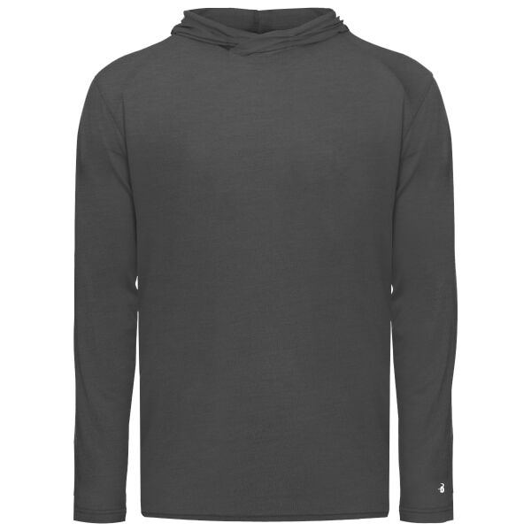 Youth Tri-Blend Surplice Hooded Long Sleeve T-Shirt Thumbnail