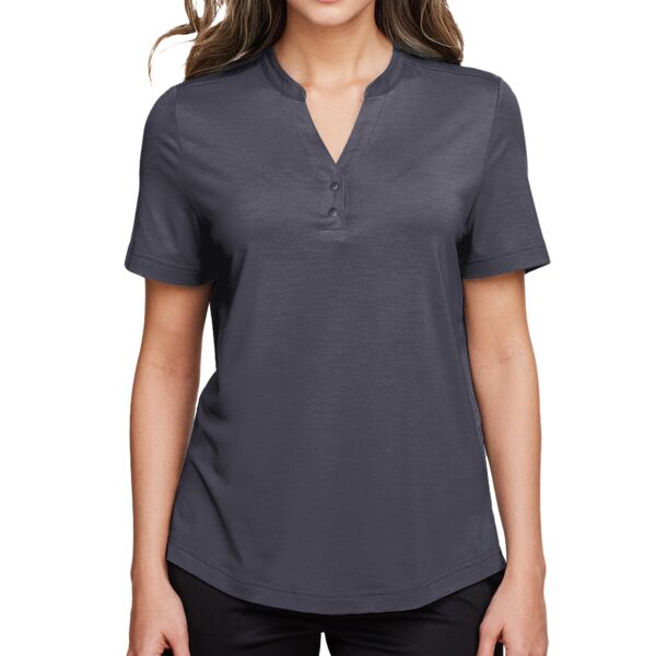 Ladies' JAQ Snap-Up Stretch Performance Polo Thumbnail