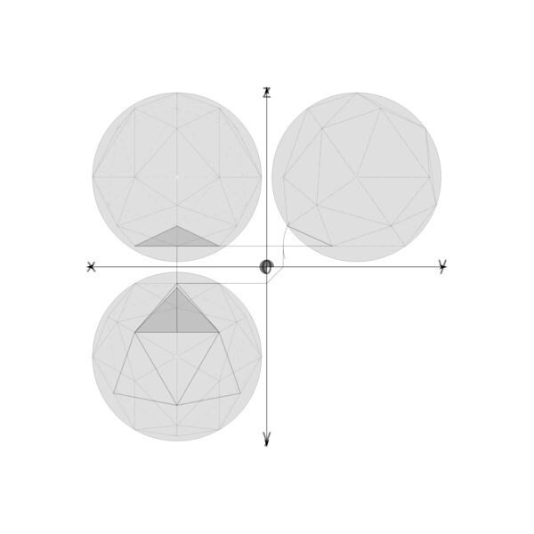 029 geodaetische Sphaeren rekursiv aus Tetraeder  2  Thumbnail