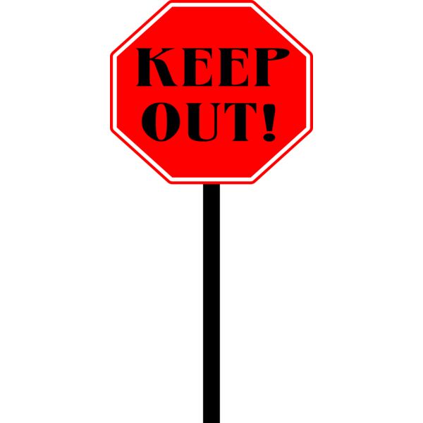 keep out Thumbnail