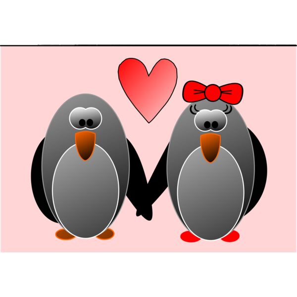 penguins in love Thumbnail