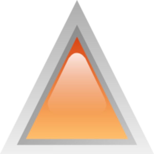 led triangular 1 orange Thumbnail