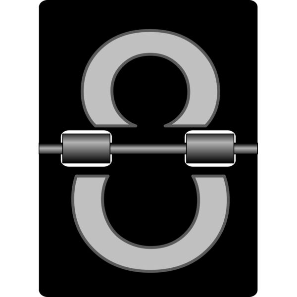 TzeenieWheenie Mechanical alarm clock number tiles 9 Thumbnail