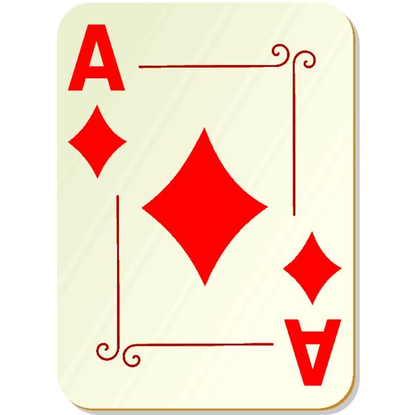 nicubunu Ornamental deck Ace of diamonds Thumbnail