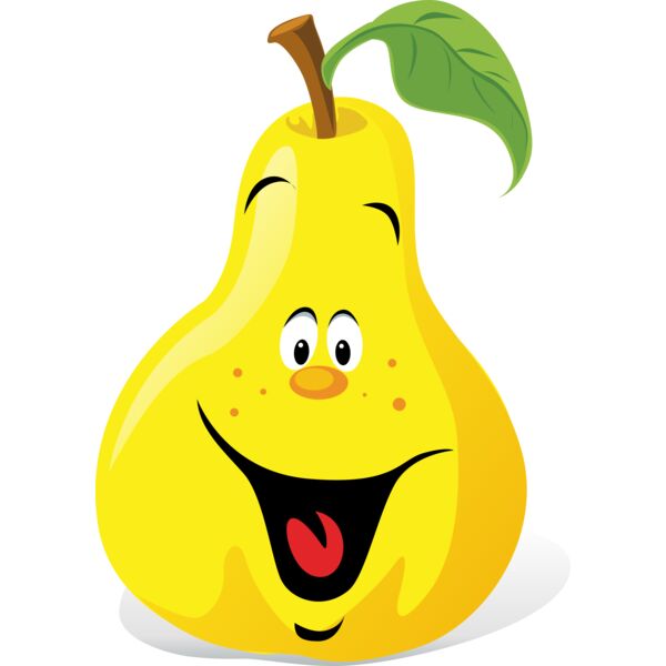 Cartoon Pear Thumbnail