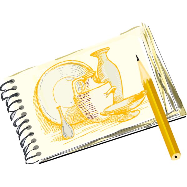 sketchpad still life unfilled Thumbnail