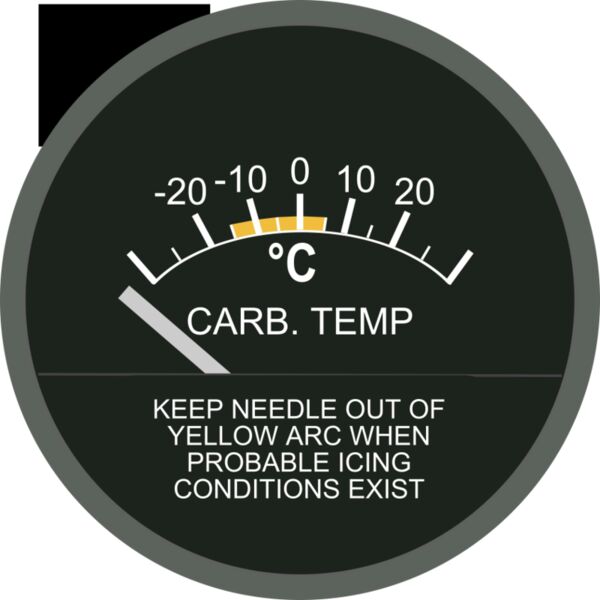 Startright Carburetor Air Temperature Gage Thumbnail