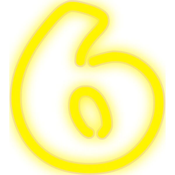 rwwgub Neon Numerals 6 2 Thumbnail