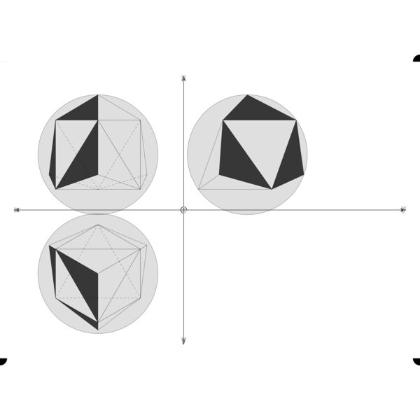 08v10 geodaetische Kuppel aus Tetraeder Frequenz 2 Thumbnail