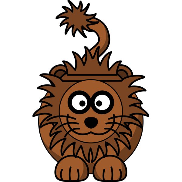 StudioFibonacci Cartoon lion Thumbnail
