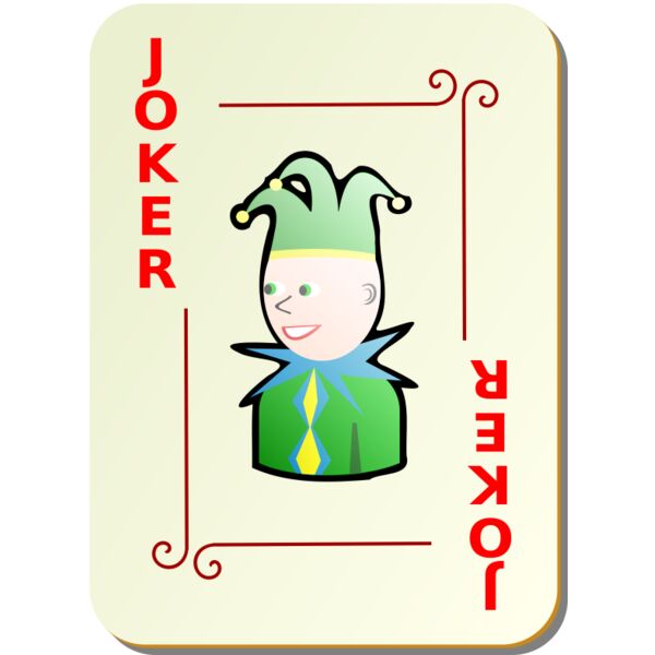 nicubunu Ornamental deck Red Joker Thumbnail