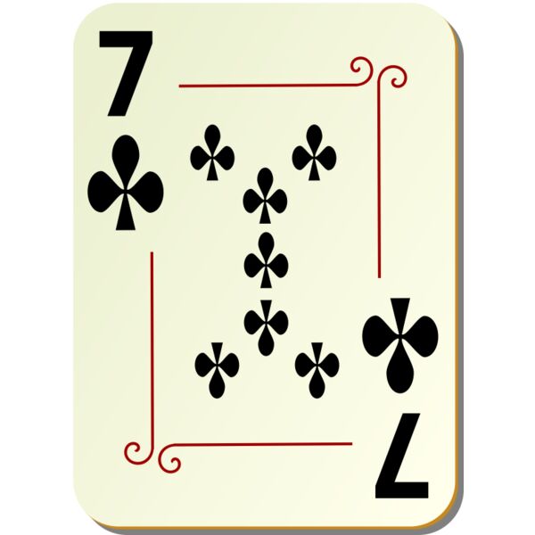 nicubunu Ornamental deck 7 of clubs Thumbnail
