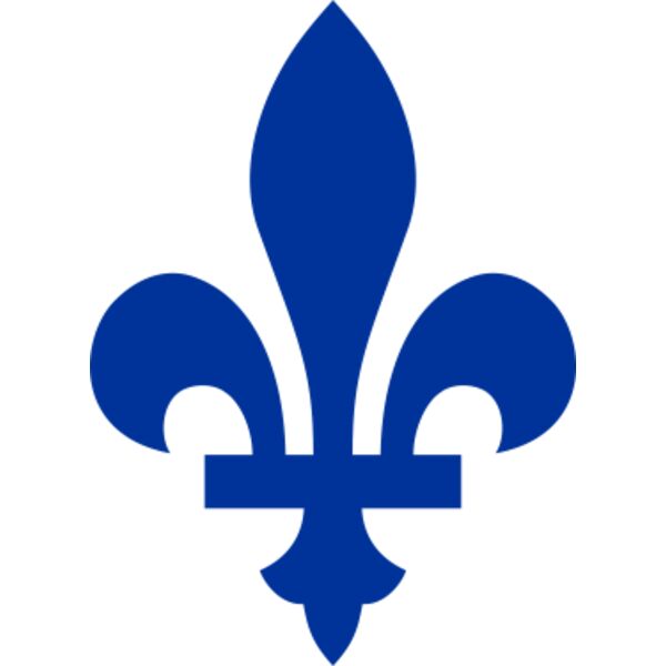jpfle Fleur de lis du drapeau du Qu bec Thumbnail