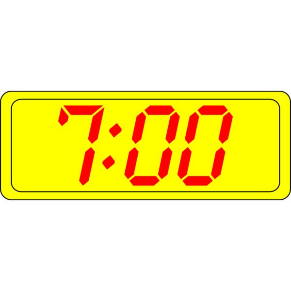manio1 Digital Clock 12 Thumbnail