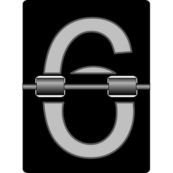 TzeenieWheenie Mechanical alarm clock number tiles 7 Thumbnail