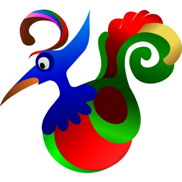 Decorative Bird by Merlin2525  2  Thumbnail