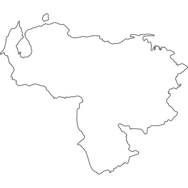 map of Venezuela Thumbnail