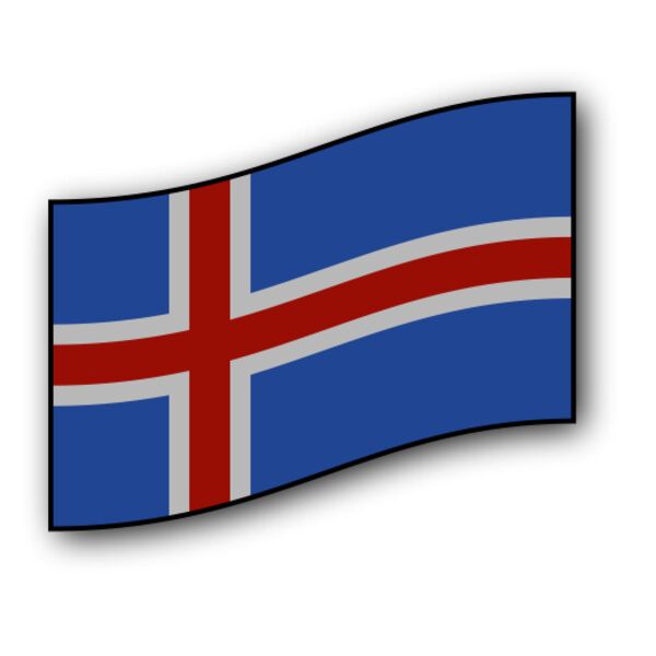 iceland flag Thumbnail
