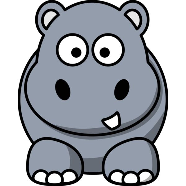 StudioFibonacci Cartoon hippo Thumbnail