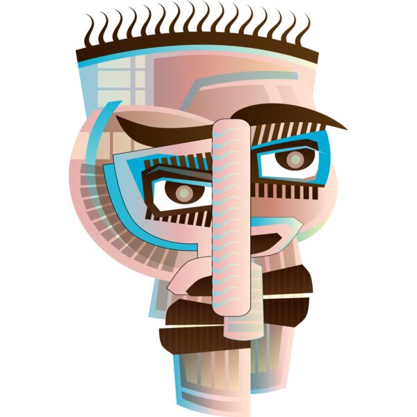 abstract face Thumbnail