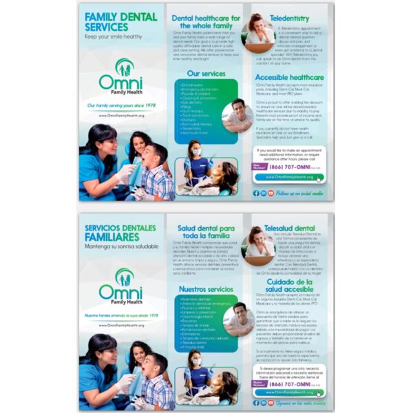 Family Dental Services Brochure 2021 Thumbnail