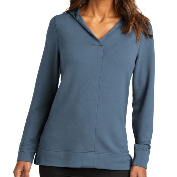 Ladies Microterry Pullover Hoodie Thumbnail