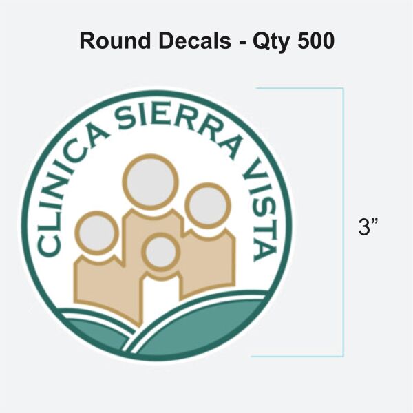 Decals 3" Round  Thumbnail