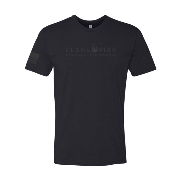flame and fire_n6210 adult black shirt proof Thumbnail