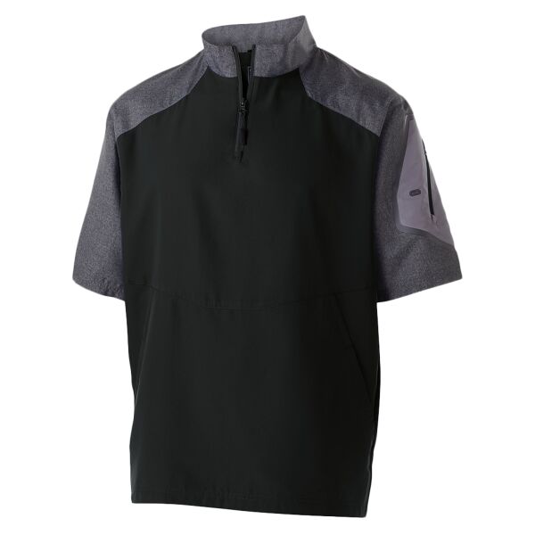 Unisex Ultra-Lightweight Aero-Tec™ Raider Short-Sleeve Warm-Up Pullover Thumbnail