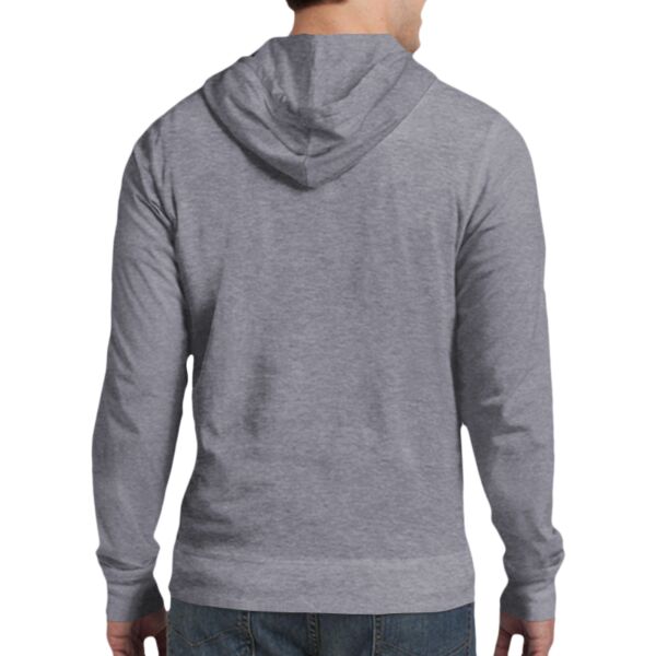 Young Mens Lightweight Jersey Full Zip Hoodie Thumbnail