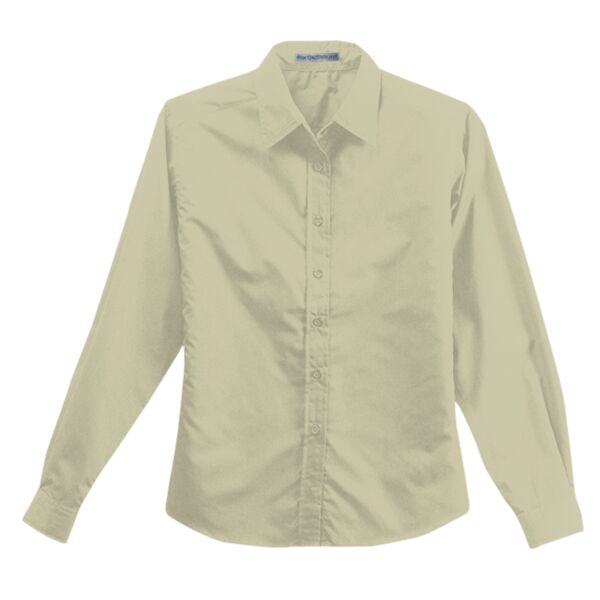 Ladies Long Sleeve Easy Care Soil Resistant Shirt Thumbnail