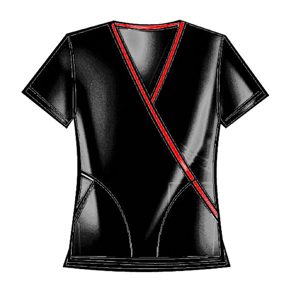 4800 Cherokee Workwear Mini Mock Wrap Top Thumbnail