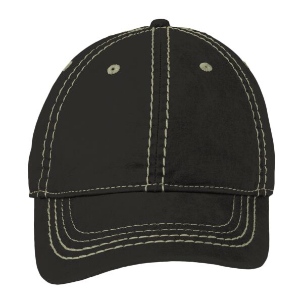 *Pigment Print Distressed Cap Thumbnail