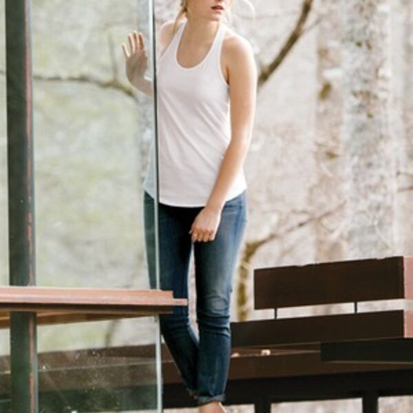 Alternative® Shirttail Satin Jersey Tank Thumbnail