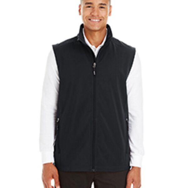 Ash City - Core 365 Men's Cruise Two-Layer Fleece Bonded Soft Shell Vest Thumbnail