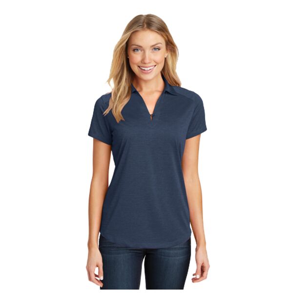 Port Authority® Ladies Digi Heather Performance Polo Thumbnail