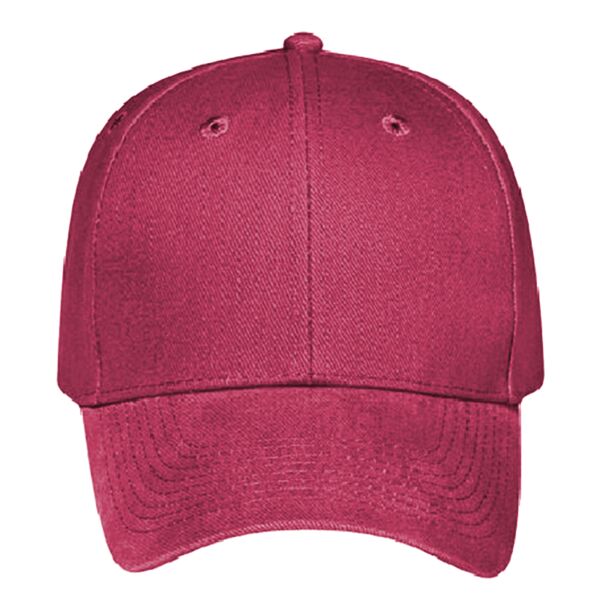 OTTO Brushed Bull Denim Six Panel Low Profile Baseball Cap Thumbnail