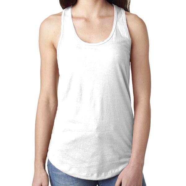 (VFAF) Ladies' Ideal Racerback Tank Thumbnail