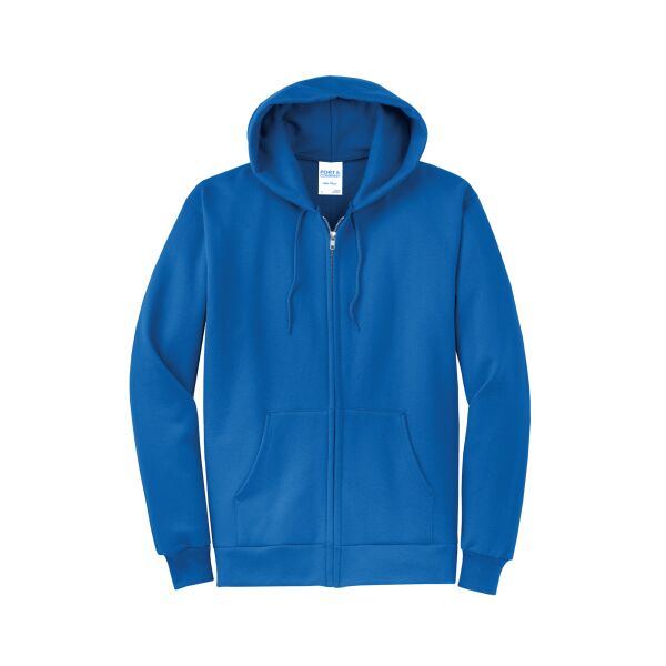 (OMNI) Core Fleece Full Zip Hooded Sweatshirt Thumbnail