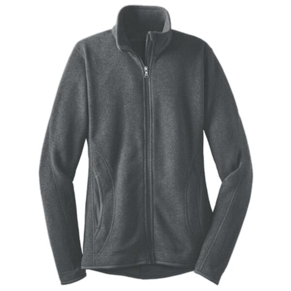 (DPSI) RH55 Ladies Sweater Fleece Full Zip Jacket Thumbnail